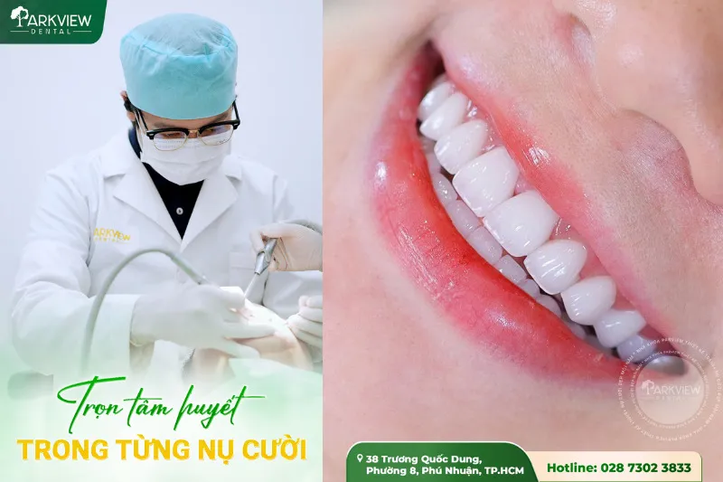Các cô/ chú ở xa được các bác sĩ & đội ngũ Nha Khoa Parkview Detal chăm sóc tận tình