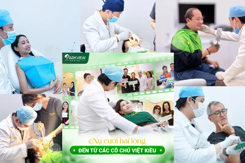 Bọc răng sứ thẩm mỹ uy tín, an toàn tại Nha khoa Parkview