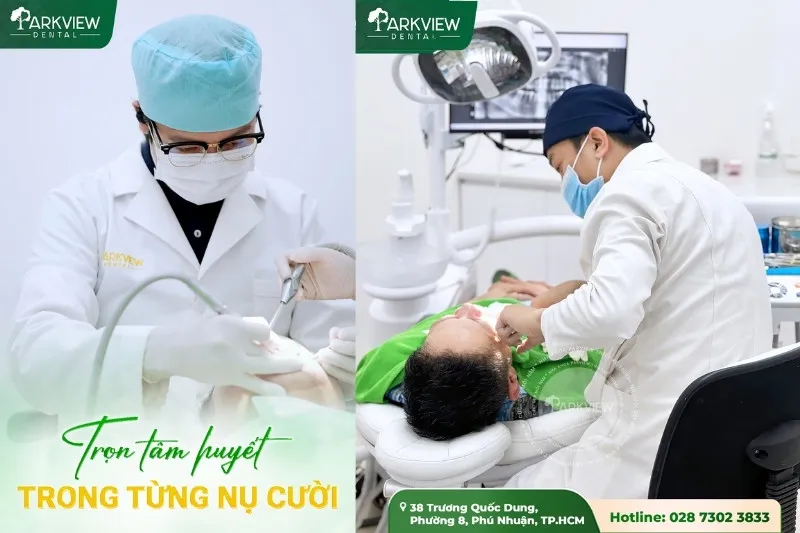 Khách hàng đến Nha khoa Parkview điều trị hôi miệng do răng sứ